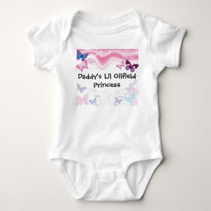 Oilfield Princess Baby Bodysuit