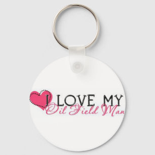Oilfield Wife Key Ring