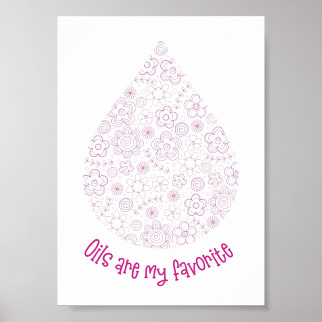 Oils are My Favourite poster (Front)