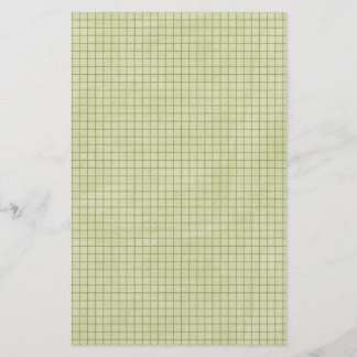 Oilve Green Grid Paper