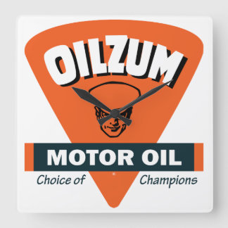 Oilzum Motor Oil vintage sign clock