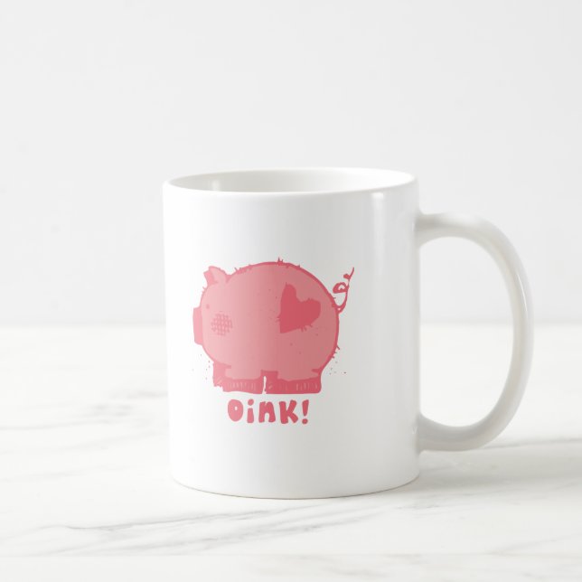 oink! coffee mug (Right)