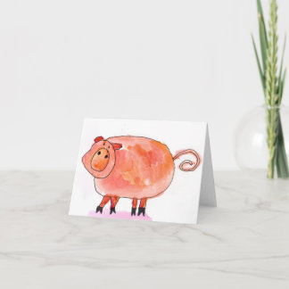 Oink! • Max Kaderabek, Age 8 Card