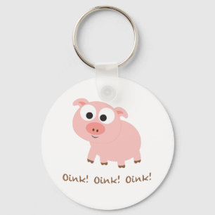 Oink! Oink! Oink! Key Ring