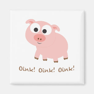 Oink! Oink! Oink! Magnet