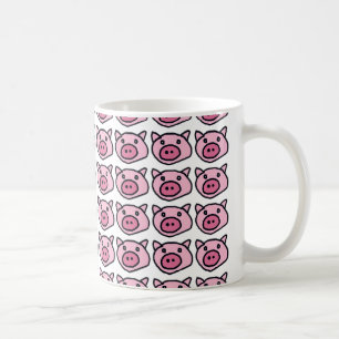 oink . pigs coffee mug