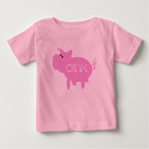 Oink Pink Pig Tshirts and Gifts