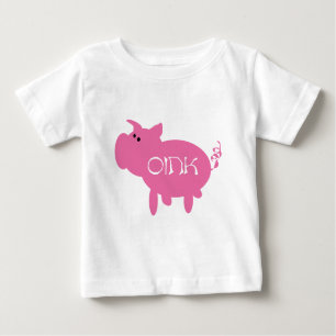 Oink Pink Pig Tshirts and Gifts
