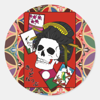 Oiran Classic Round Sticker