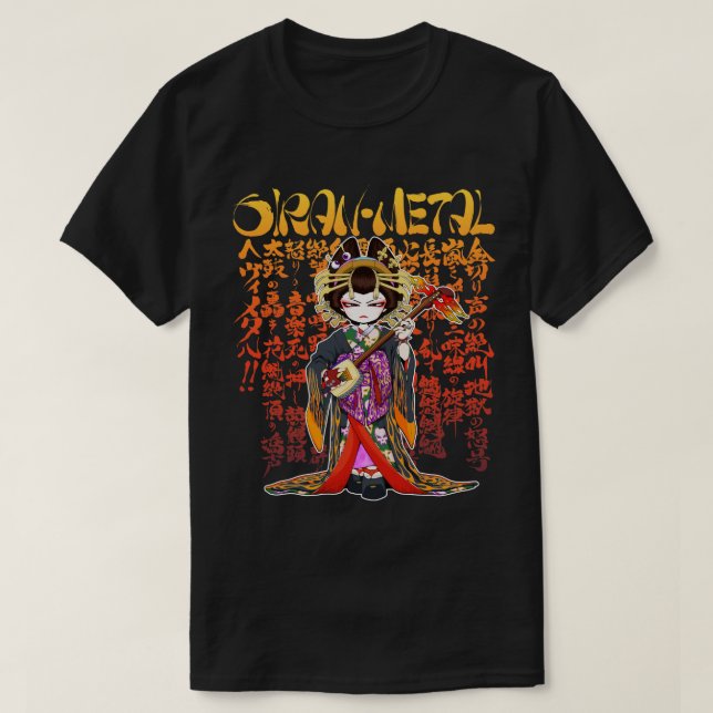 Oiran Metal OIRAN-METAL T-Shirt (Design Front)