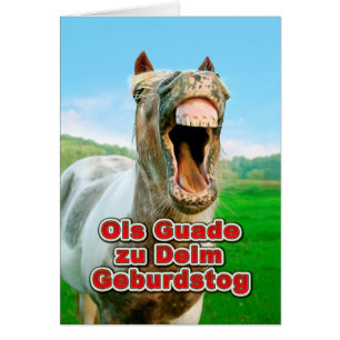 Ois Guade zu Deim Geburdstog