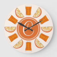 OJ Orange Juice Fruity Kitchen Breakfast Nook
