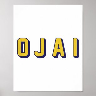 Ojai California On Darks _compressed  Poster