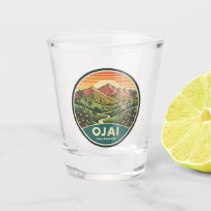 Ojai California Shot Glass