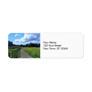 Ojai Meadows Return Address Label