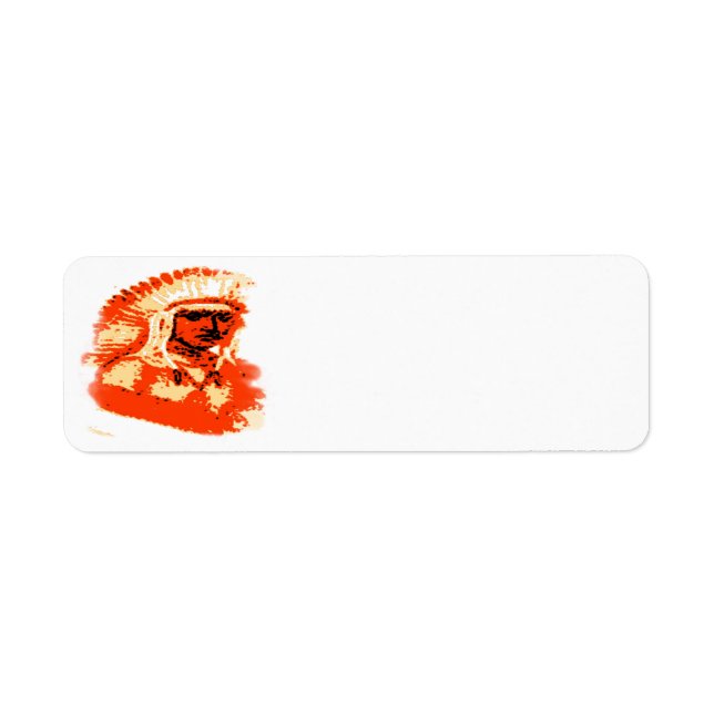 Ojibwa Label Return Address Label (Front)
