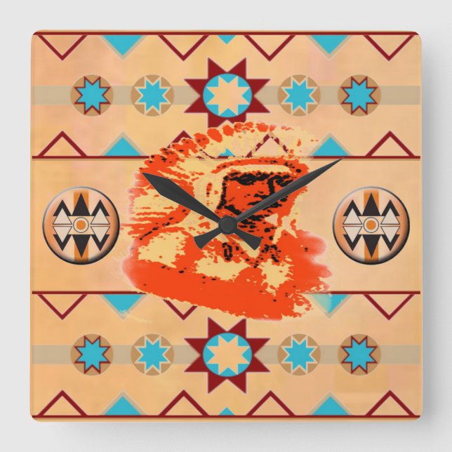Ojibwa Wall Clock (Front)