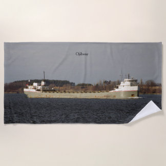 Ojibway beach towel