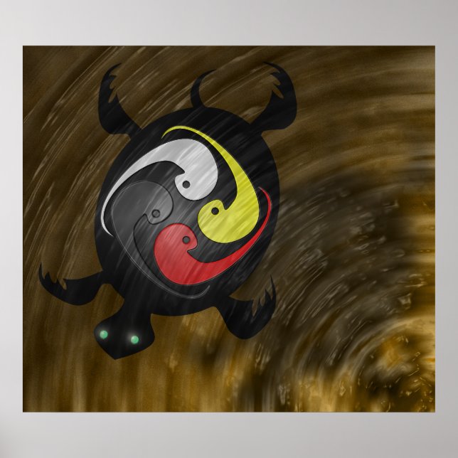 Ojibway Miskwaadesi Poster (Front)