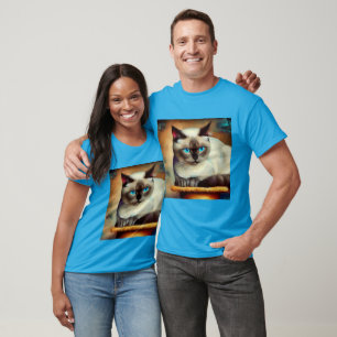 Ojos Azules Cat  T-Shirt