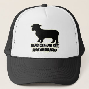 ok black sheep farm trucker hat