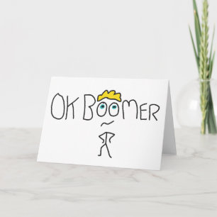 OK Boomer Card
