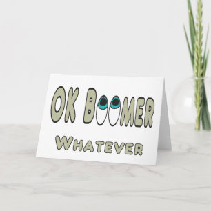 OK Boomer Card