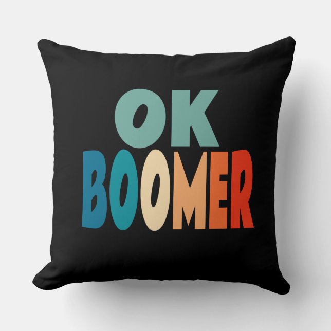 Ok Boomer Cushion (Front)