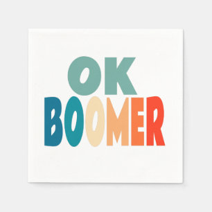 Ok Boomer Napkin