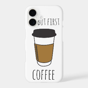 Ok But First Coffee, Travel Mug Illustration funny