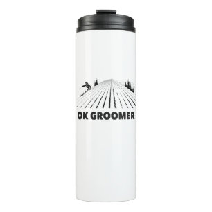 Ok Groomer Skiing Thermal Tumbler