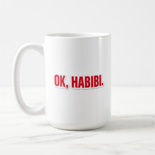 OK Habibi Funny Arabic Love Endearment Coffee Mug