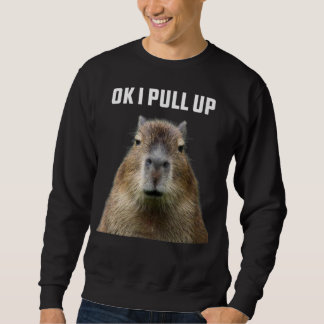 Ok I Pull Up Capybara T-Shirt Sweatshirt