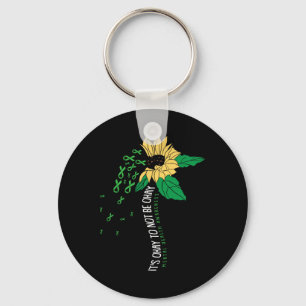 Ok Not To Be Ok Mental Health Awareness Sunflower  Key Ring