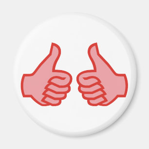 OK thumbs up Magnet
