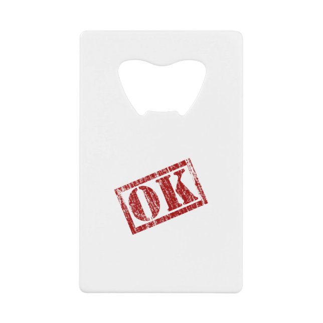 OK Written (Front)
