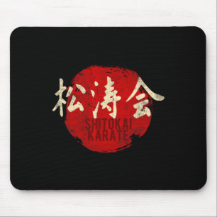 Okai Karate Sun Kanji Japan Martial Art Vintage Mouse Pad