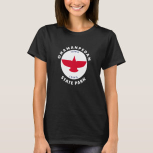 Okamanpedan State Park Iowa IA Eagle Vacation Souv T-Shirt