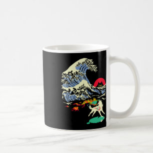 Okami Amaterasu Sun God Wolf The Great Wave Video Coffee Mug