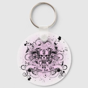 O'Kane for Life Keychain (Pink & Black)