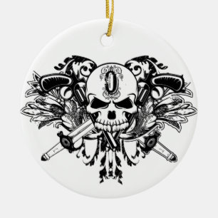 O'Kane Logo Ornamnt Ceramic Tree Decoration