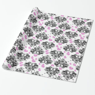 O'Kane Logo Wrapping Paper (Black & Pink)