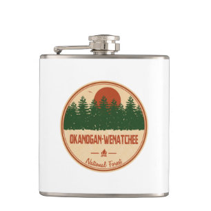 Okanogan-Wenatchee National Forest Hip Flask