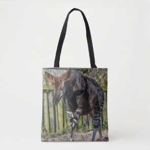 Okapi at the zoo Tote Bag