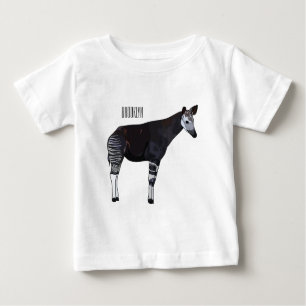 Okapi cartoon illustration baby T-Shirt