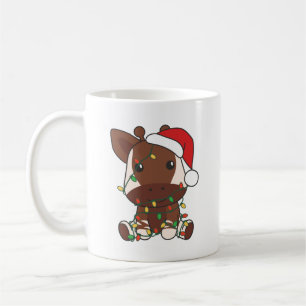 Okapi Christmas Winter Animals Holiday Okapis Coffee Mug