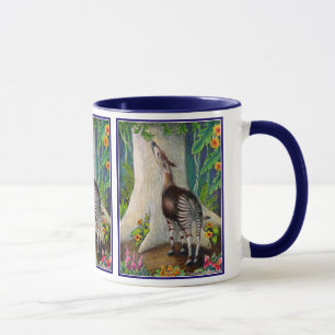 Okapi in the Rainforest Mug