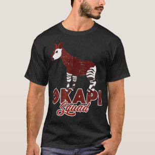 Okapi Squad Okapi Endangered Animals T-Shirt