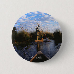 Okavango Delta 6 Cm Round Badge