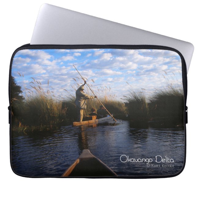 Okavango Delta Laptop Sleeve (Front)